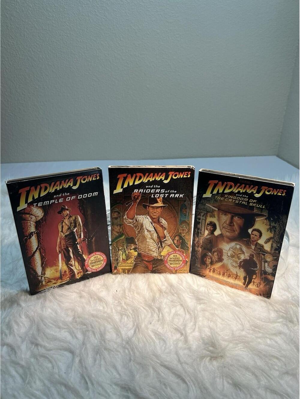 Indiana Jones the Adventure Collection Set of 3 Special Edition DVDs